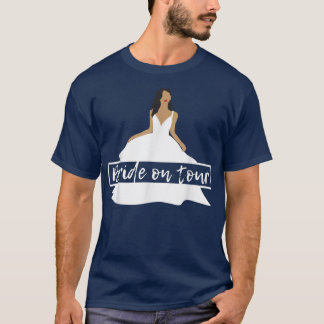 T-shirt Circuit de mariage de demoiselle d'honneur de mari