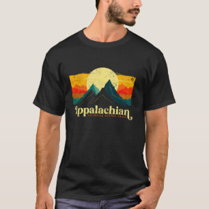 T-shirt Circuit des Appalaches Graphique Rétro Vintage 70s