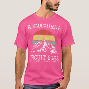 T-shirt Circuit d'escalade Annapurna Randonnée Népal Rando