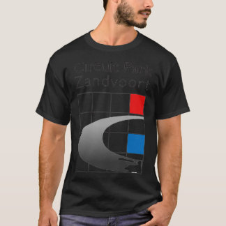 T-shirt circuit parc Zandvoort rétro vintage garçon fille