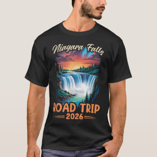 T-shirt Circuit routier en famille aux chutes du Niagara