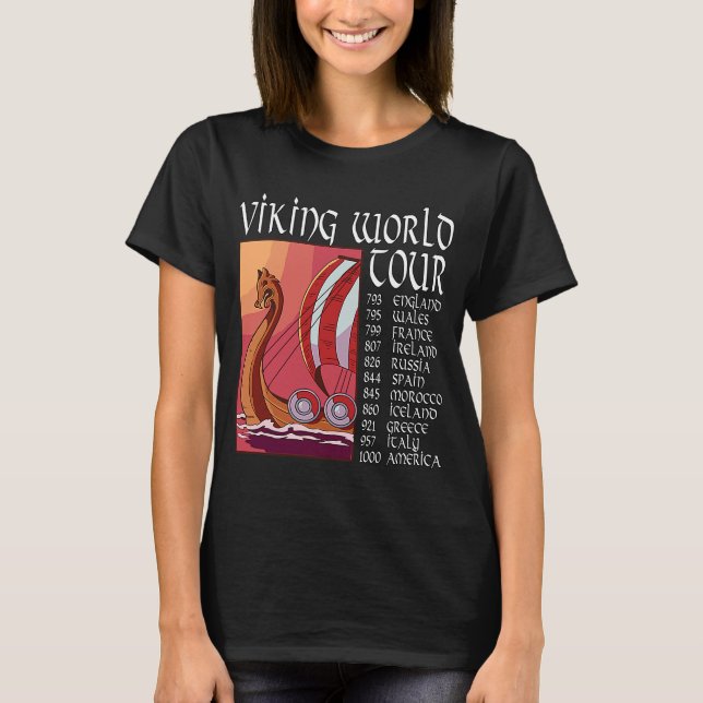 T-shirt Circuit Viking Vikings Valhalla Odin pour Hommes e (Devant)
