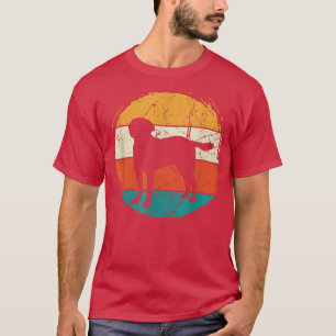 T-shirt Circulaire de retro vintage Labrador Owner Lab Pap