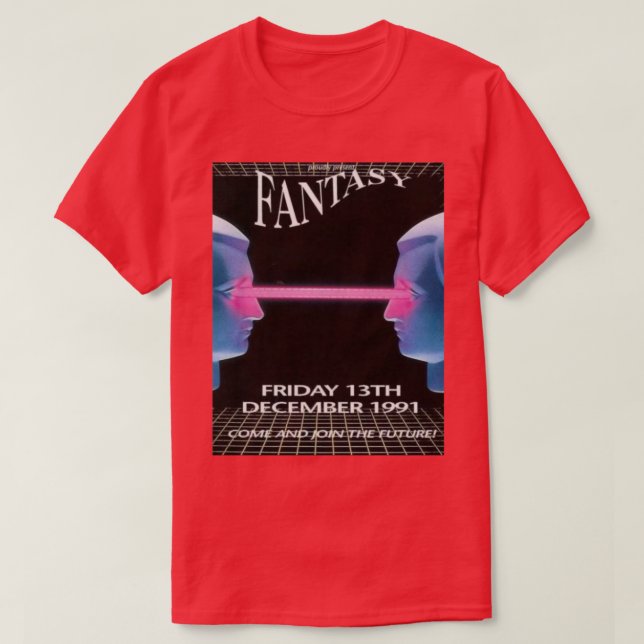 T-shirt Circulaire Fantazia Rave (Design devant)