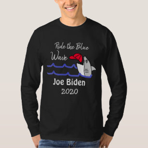 T-shirt Circuler dans la vague bleue Vote démocrate Joe Bi
