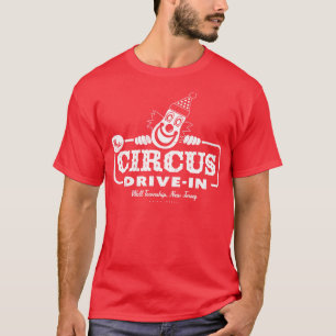 T-shirt Circus Drive Retro À Wall New Jersey