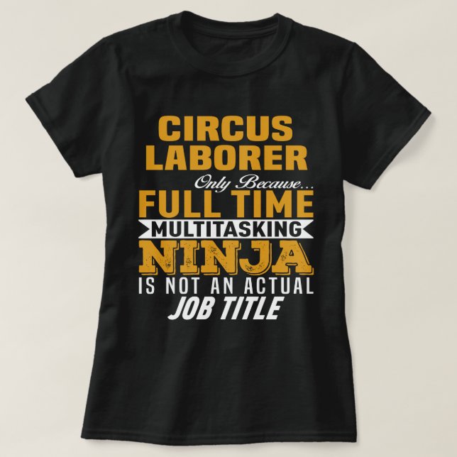 T-shirt Circus Laber (Design devant)