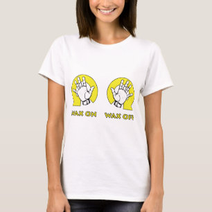 T-shirt Cire sur la cire