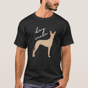 T-shirt Cirneco Del Etna Chien Maman Femme
