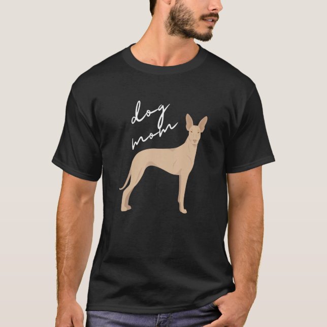 T-shirt Cirneco Del Etna Chien Maman Femme (Devant)