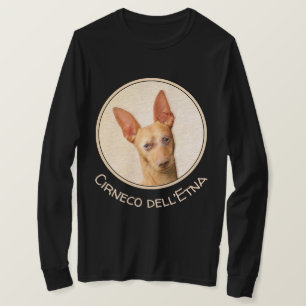 T-shirt Cirneco dell’Etna Peinture - Cute Original Chien A