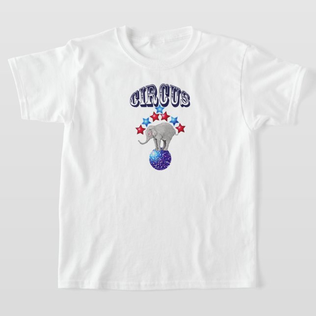 T-shirt Cirque Carnaval de l'Éléphant (Poser)