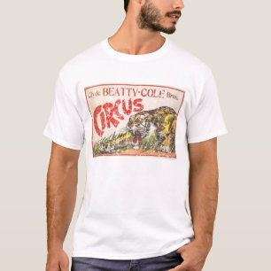 T-shirt Cirque de Beatty Cole - 1903 - affligé