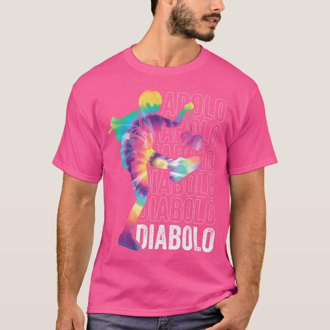 T-shirt Cirque de Diabolo Jonglage (Devant)