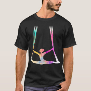 T-shirt Cirque de soie aérienne Yoga 