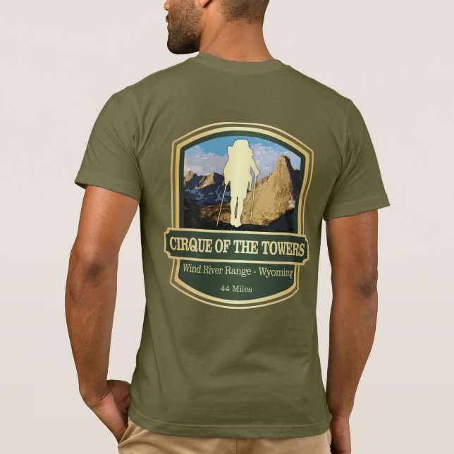 T-shirt Cirque des Tours (B) (Dos)