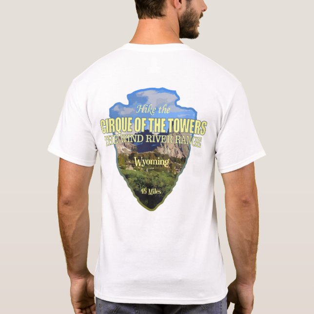 T-shirt Cirque des Tours (flèche) (Dos)
