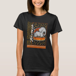 T-shirt Cirque Elephant Tamer Cute Elephant Cirque Personn