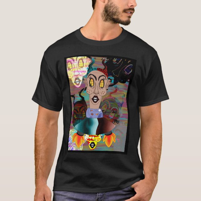 T-shirt cirque intergalactique (Devant)