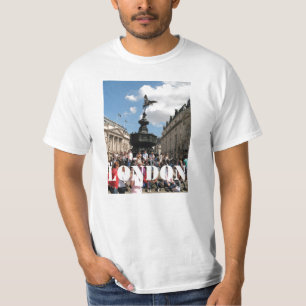 T-shirt Cirque Londres de Piccadilly de statue d'eros