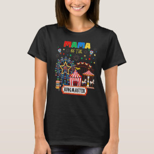 T-shirt Cirque Matching Famille Ringmaster Anniversaire Fê