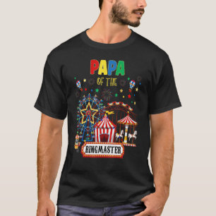 T-shirt Cirque Matching Famille Ringmaster Anniversaire Fê