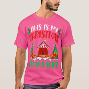 T-shirt Cirque Noël Chemise Jonglage Monsieur L'anneau Noë