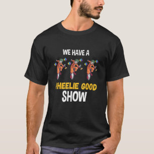 T-shirt Cirque Nous avons un spectacle de cirque à roue li