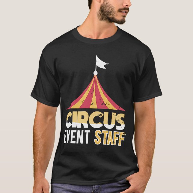 T-shirt Cirque Personnel Événement Carnaval Thème Annivers (Devant)