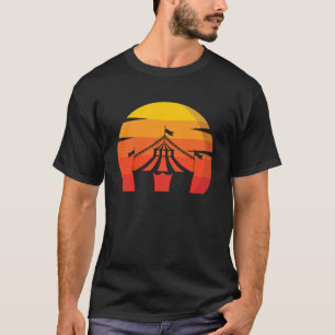 T-shirt Cirque vintage Retro Circus
