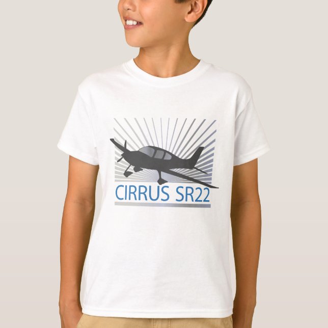 T-shirt Cirrus SR22 (Devant)