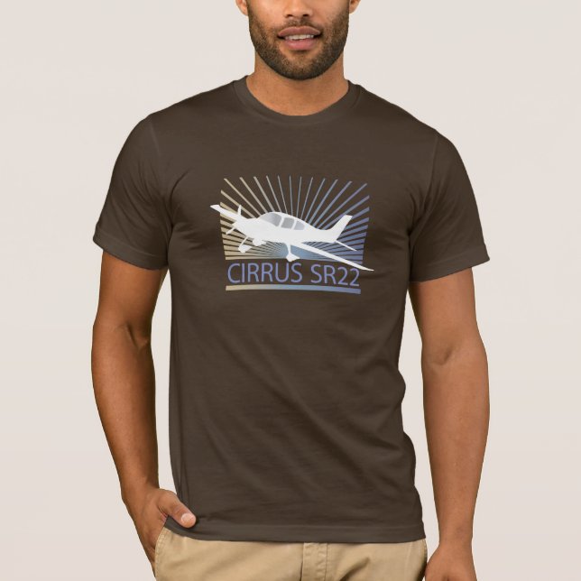 T-shirt Cirrus SR22 (Devant)