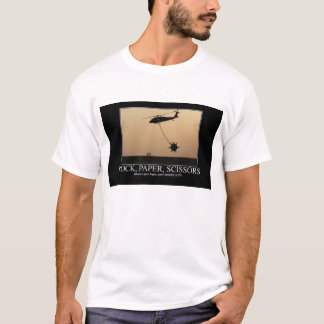T-shirt Ciseaux de papier de roche : Où est votre papier