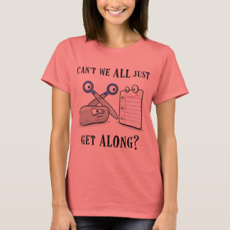 T-shirt Ciseaux de papier-roche