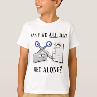 T-shirt Ciseaux de papier-roche