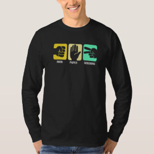 T-shirt Ciseaux de papier rocheux
