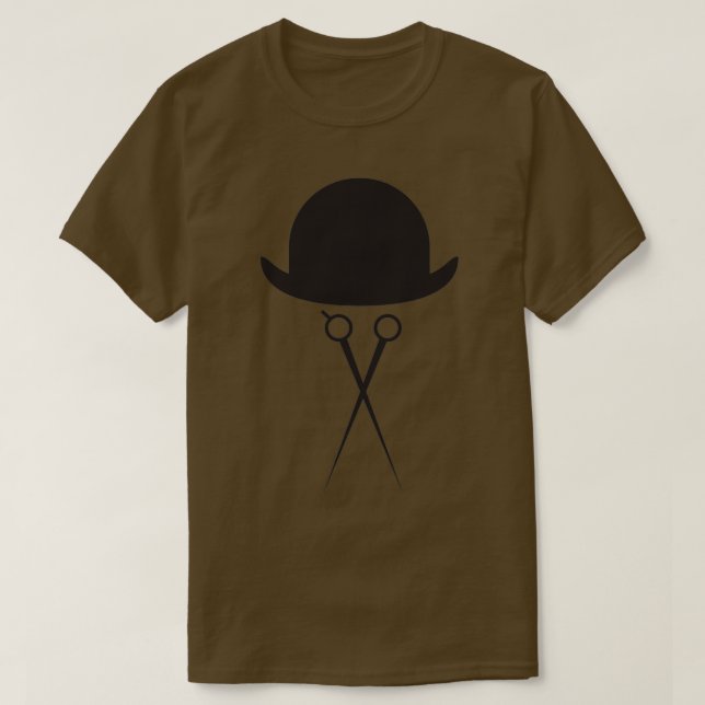 T-shirt Ciseaux et Casquette Bowler (Design devant)