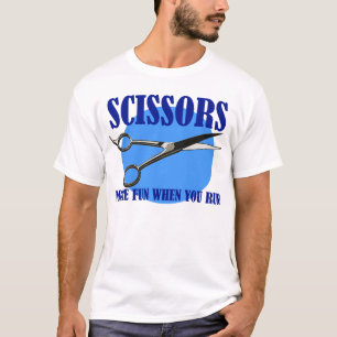 T-shirt Ciseaux - plus d'amusement quand vous courez -