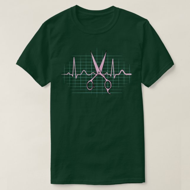 T-shirt Ciseaux Silhouette (Design devant)