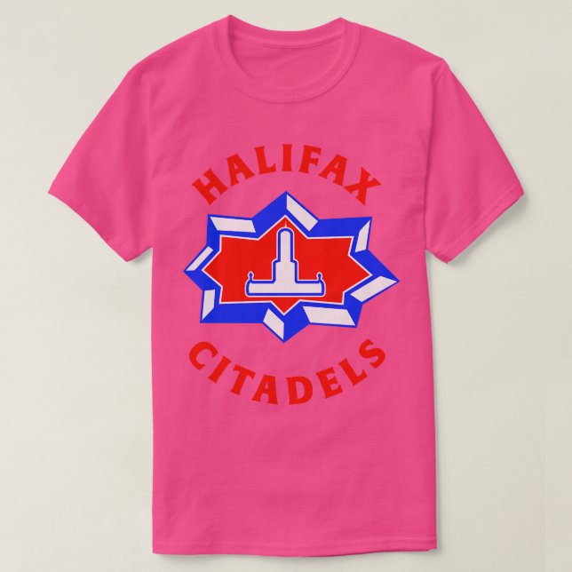 T-shirt Citadelles Halifax déficitaires Hockey sur glace 1 (Design devant)