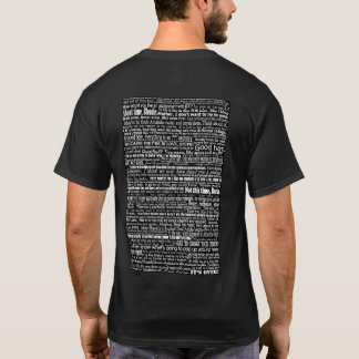 T-shirt citation