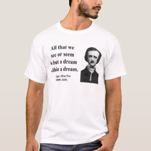 T-shirt Citation 1B d'Edgar Allen Poe