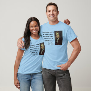 T-shirt Citation 2b de Thomas Paine