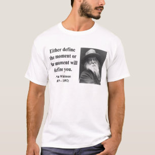T-shirt Citation 2b de Whitman