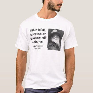 T-shirt Citation 2b de Whitman
