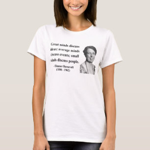T-shirt Citation 5b d'Eleanor Roosevelt