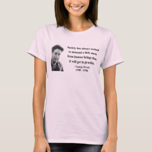 T-shirt Citation 8b de George Orwell