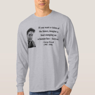 T-shirt Citation 9b de George Orwell