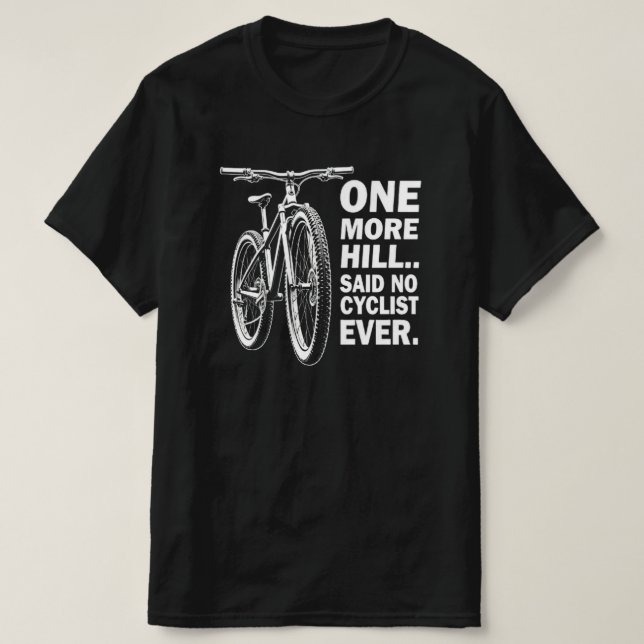T-shirt Citation à vélo amusante pour les amateurs d'avent (Design devant)
