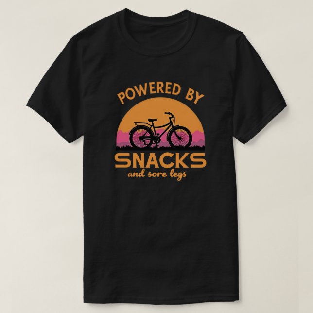 T-shirt Citation à vélo pour aventures amusantes pour les  (Design devant)